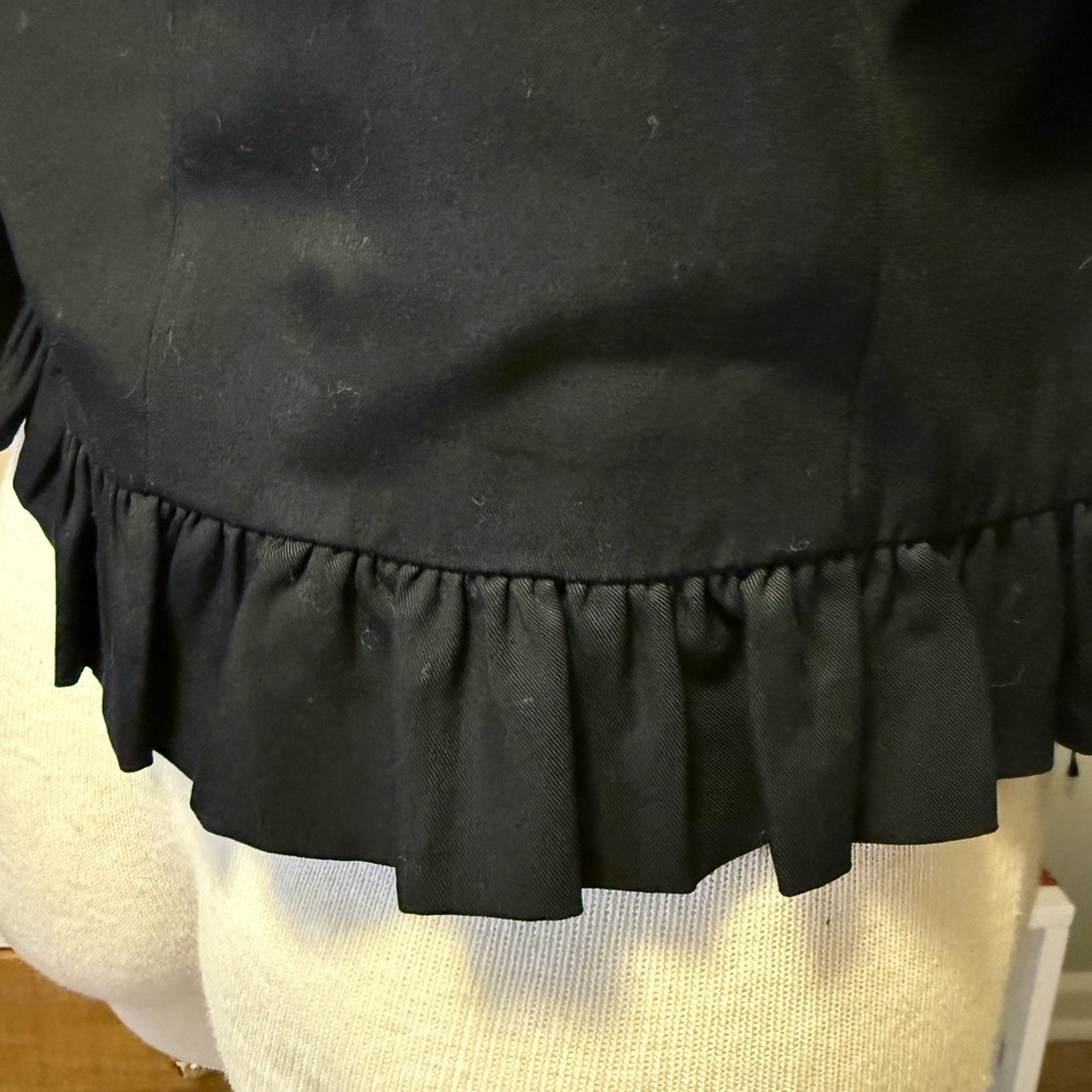 Anthropologie Cartonnier Calvin ruffle hem blazer. - Picture 5 of 5